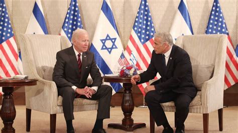 ABD Başkanı Joe Biden İsrail’de: İki devletli çözüm konusunda uğraşmaya devam etmeliyiz